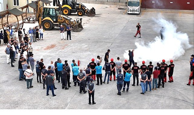 Kartepe Belediyesi’nde Gerçeğini Aratmayan Tatbikat