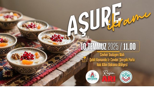 Nevşehir Belediyesi Kursiyerlerimiz Aşure İkram Edecek