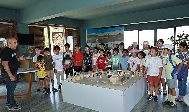 Nilüfer’de çocuklar arkeoloji ile tanışıyor