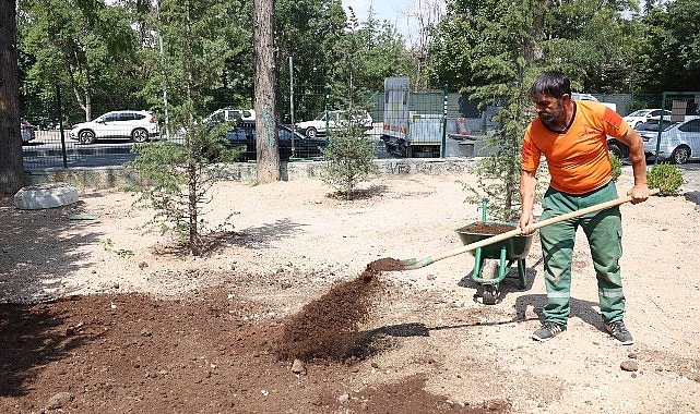 Bahriye Üçok Parkı Yenilenerek Yeni Yüzüyle Açıldı
