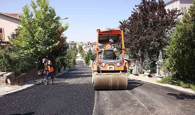 Çankaya’da Yollar Yenileniyor: 100 Bin Ton Asfalt Hedefi