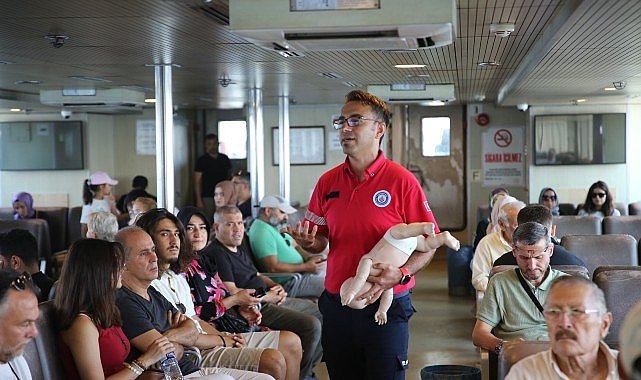 İBB Vapur ve Adalarda İlk Yardım Eğitimleri Düzenliyor
