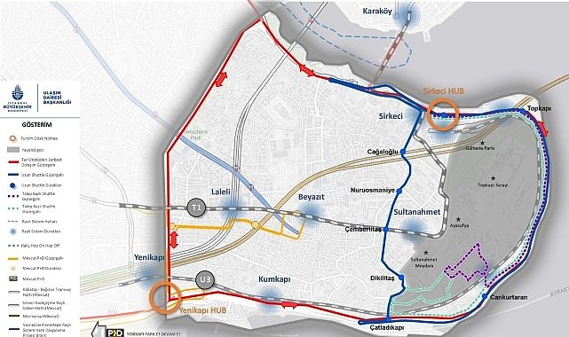 İstanbul’un Tarihi Yarımadası’nda Devrim Niteliğinde Ulaşım Dönüşümü