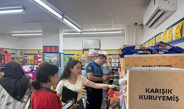 Marketlere Sıkı Denetim: Zabıta Ekipleri Sahada
