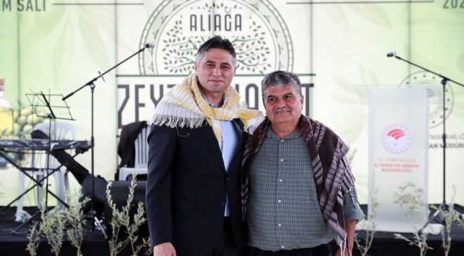 Aliağa’da Zeytin Hasadı Coşkusu Dördüncü Kez Yaşandı