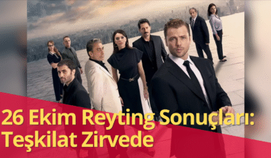 Teşkilat Pazar Gününün Reyting Lideri Oldu