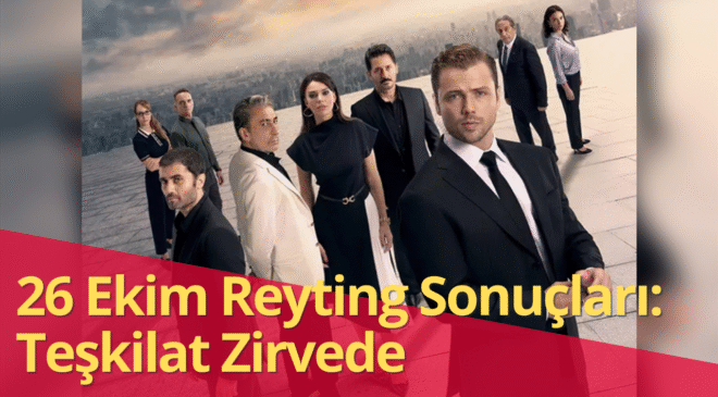 Teşkilat Pazar Gününün Reyting Lideri Oldu