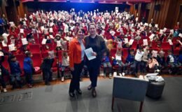 Hikâyelerin izinde bir buluşma:  Burcu Ural Kopan,  Bursa’da çocuklarla bir araya geldi!