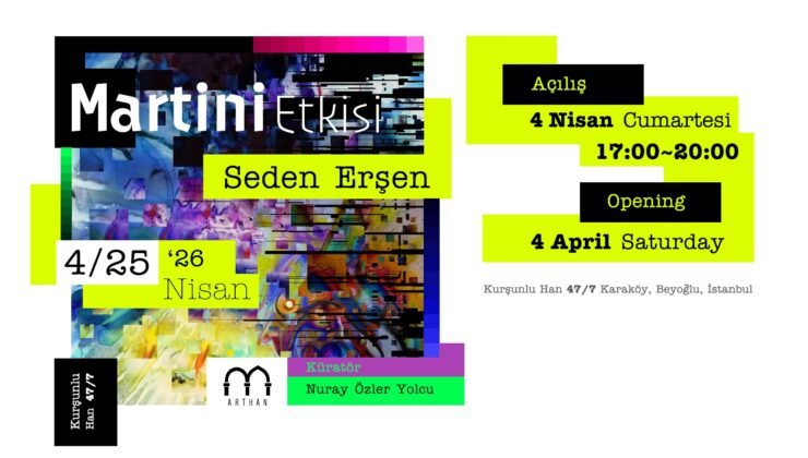 ArtHan Galeri, İstanbul Karaköy’de yer alan tarihi Kurşunlu Han’da Seden Erşen’in Martini Etkisi’ne ev sahipliği yapıyor.
