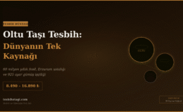 Oltu Taşı Tesbih: Dünyanın Tek Kaynağından Çıkan Taş Neden 16.000 TL’yi Aşıyor?