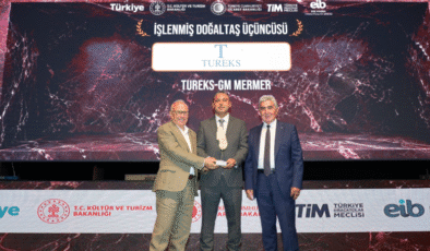 Tureks’e Doğal Taş İhracatında 4 Ödül Birden